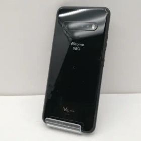 【中古】LG電子 docomo 【SIMロック解除済み】 LG V60 ThinQ 5G ザ ブラック 8GB 128GB L-51A【秋葉5号】保証期間１ヶ月【ランクB】