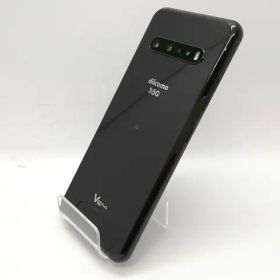 【中古】LG電子 docomo 【SIMロック解除済み】 LG V60 ThinQ 5G ザ ブラック 8GB 128GB L-51A【町田】保証期間１ヶ月【ランクC】