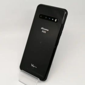 【中古】LG電子 docomo 【SIMロック解除済み】 LG V60 ThinQ 5G ザ ブラック 8GB 128GB L-51A【横浜】保証期間１ヶ月【ランクB】