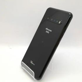 【中古】LG電子 docomo 【SIMロック解除済み】 LG V60 ThinQ 5G ザ ブラック 8GB 128GB L-51A【立川フロム中武】保証期間１ヶ月【ランクC