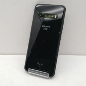 【中古】LG電子 docomo 【SIMロック解除済み】 LG V60 ThinQ 5G ザ ブラック 8GB 128GB L-51A【DS秋葉】保証期間１ヶ月【ランクB】
