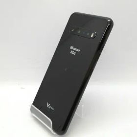 【中古】LG電子 docomo 【SIMロック解除済み】 LG V60 ThinQ 5G ザ ブラック 8GB 128GB L-51A【立川フロム中武】保証期間１ヶ月【ランクB