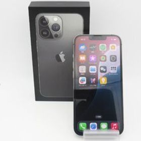 ★Apple(アップル) iPhone13 Pro 128GB Graphite A2636 MLUE3J/A バッテリ80% SIMフリー 判定〇 中古品