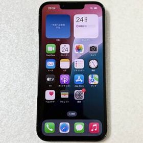 バッテリー100% 美品 SIMフリー iPhone 13 Pro 128GB MLUE3J/A 判定○ グラファイト SIMロック解除済 Apple アップル 330