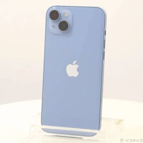 〔中古品〕 iPhone14 Plus 128GB ブルー MQ4H3J／A SIMフリー【258】