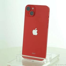 〔中古品〕 iPhone14 Plus 128GB プロダクトレッド MQ4F3J／A SIMフリー【344】
