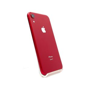 アップル(Apple)の【全額返金保証】【最速発送】Apple iPhone iPhone XR 256GB (PRODUCT)RED docomo 動作確認済(スマートフォン本体)