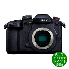 ◆最大3000円CP＋P3倍！！12/5◆パナソニック LUMIX カメラ ミラーレス一眼カメラ DC-GH5M2 ブラック ボディ Panasonic【転送不可】