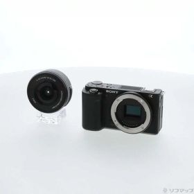 【中古】SONY(ソニー) VLOGCAM ZV-E10L パワーズームレンズキット ブラック 【305-ud】