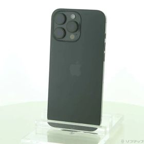 〔中古品〕 iPhone16 Pro Max 256GB ブラックチタニウム MYWG3J／A SIMフリー【344】