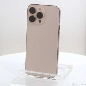 〔中古品〕 iPhone16 Pro Max 256GB デザートチタニウム MYWJ3J／A SIMフリー【348】