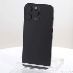 〔中古品〕 iPhone16 Pro Max 256GB ブラックチタニウム MYWG3J／A SIMフリー【349】