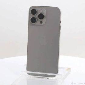 〔中古品〕 iPhone16 Pro Max 512GB ナチュラルチタニウム MYWP3J／A SIMフリー【258】