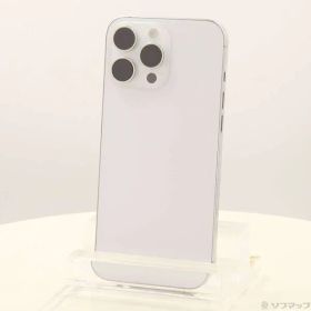 〔中古品〕 iPhone16 Pro Max 512GB ホワイトチタニウム MYWM3J／A SIMフリー【352】