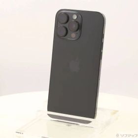 〔中古品〕 iPhone16 Pro Max 512GB ブラックチタニウム MYWL3J／A SIMフリー【262】