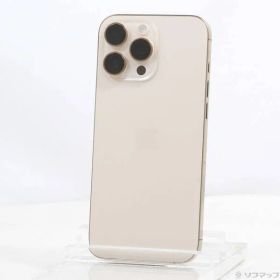 〔中古品〕 iPhone16 Pro Max 256GB デザートチタニウム MYWJ3J／A SIMフリー【262】