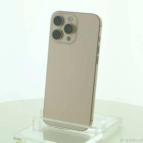 〔中古品〕 iPhone16 Pro Max 512GB デザートチタニウム MYWN3J／A SIMフリー【258】