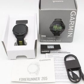 【美品】GARMIN Forerunner 265S 010-02810-43 Black スマートウォッチ フォアランナー ガーミン 本体