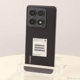 〔中古〕Xiaomi(シャオミ) 〔展示品〕 Xiaomi 14T Pro 256GB チタンブラック MZB0HHKJP SIMフリー〔258-ud〕