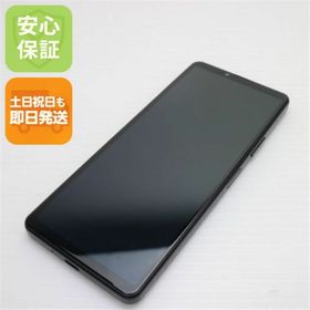 エクスペリア(Xperia)の超美品 Xperia 10 IV SOG07 ブラック M111(スマートフォン本体)
