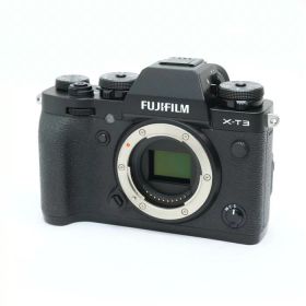 【中古】 《並品》 FUJIFILM X-T3 ボディ ブラック 【上カバー機構部品交換/各部点検済】 [ デジタルカメラ ]