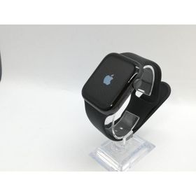 【中古】Apple Apple Watch Series5 44mm GPS スペースグレイアルミニウム/ブラックスポーツバンド S/M &amp; M/L【京都】保証期間１ヶ月【ランクB】