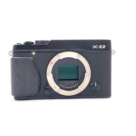 FUJIFILM デジタル一眼 X-E2 ボディ ブラック 美品 動作確認済【全額返金保証】【最速発送】