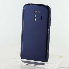 〔中古〕FUJITSU(富士通） らくらくスマートフォン 32GB ネイビー F-42A docomo〔247-ud〕