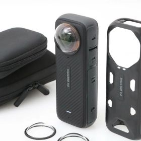 【中古】【美品】Insta360 Insta360 X4 [ブラック] CA01-M5243-2Q1A Insta360 アクションカメラ 8K