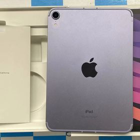iPad mini 第6世代 Wi-Fi+Cellularモデル 256GB パープル MK8K3J