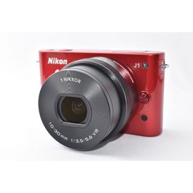 Nikon 1 J1 レッド 10-30mmレンズキット(ミラーレス一眼)