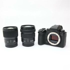 【中古】 《美品》 Panasonic LUMIX S5IIX ダブルレンズキット DC-S5M2XW ブラック [ デジタルカメラ ]