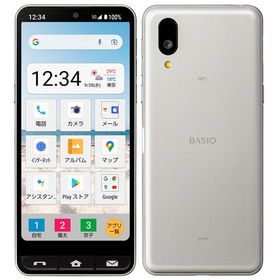 SIMフリー BASIO active SHG09 シルバー 64GB