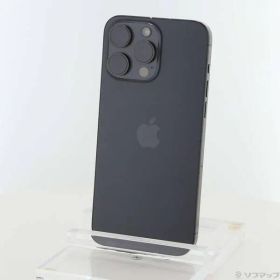 〔中古品〕 iPhone15 Pro Max 512GB ブラックチタニウム MU6U3J／A SIMフリー【251】