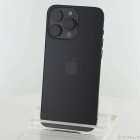 〔中古品〕 iPhone15 Pro Max 256GB ブラックチタニウム MU6P3J／A SIMフリー【258】