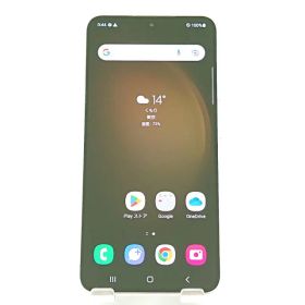 Galaxy S23 SCG19 au クリーム 送料無料 本体 c10665 【中古】