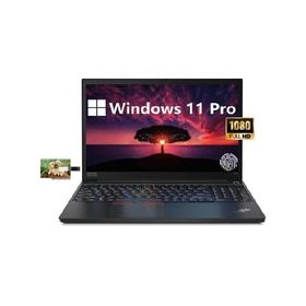 レノボ Lenovo New ThinkPad E15 Business Laptop, 15.6" FHD Display, Core i7-1165G7, Windows 11 Pro, 32GB RAM 1TB SSD, Fingerprint,WiFi,32GB Durlyfish U