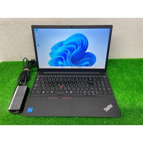 lenovo thinkpad E15 Gen 2 20TDCTO1WW i7-1165G7 ノート パソコン メモリ16GB SSD512GB 15.6 レノボ ノートPC i7 11th gen laptop