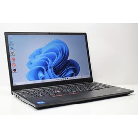 ノートパソコン 中古 ハイスペック Lenovo ThinkPad E15 Gen2 15.6インチ 第11世代 Core i5 SSD256GB メモリ8GB Windows11 カメラ