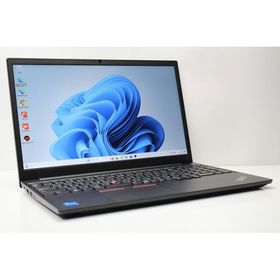 ノートパソコン 中古 ハイスペック Lenovo ThinkPad E15 Gen2 15.6インチ 第11世代 Core i5 SSD256GB メモリ8GB Windows11 カメラ