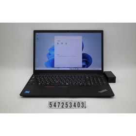 ノートパソコン Lenovo ThinkPad E15 Gen2 Core i5 1135G7 2.4GHz/8GB/256GB(SSD)/15.6W/FHD(1920x1080)/Win11