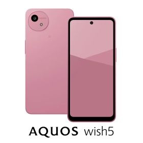 SHARP（シャープ） AQUOS wish5（4GB/128GB） ナデシコ（SIMフリー版） SH-M32-P