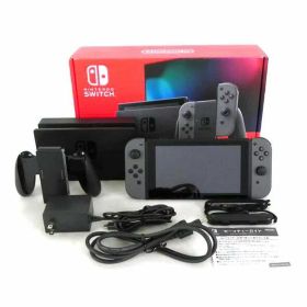 中古 ニンテンドー 新型番Switch/グレーNintendo 任天堂HAC-001 XKJ70072611657コンディションランク【A】（商品 No.81-0）