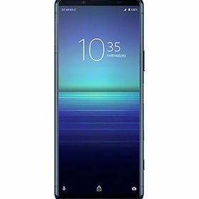【中古】【安心保証】 Xperia 5 II XQ-AS42[256GB] SIMフリー ブルー