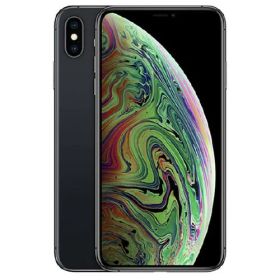 【中古】【安心保証】 iPhoneXS Max[256GB] au スペースグレイ