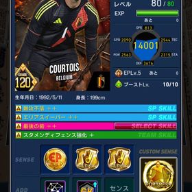 GKFIT自前2顔面クルトワ、1顔面マテウス | eFootball ウイコレのアカウントデータ、RMTの販売・買取一覧