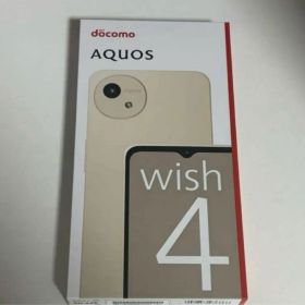 AQUOS wish4 SH-52E ホワイト 本体のみ simフリー