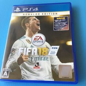 used ゲーム 「 PS4 FIFA18 RONALDO EDITION 」特典プロダクトコードは有効期限が切れているためついていません /盤面良好