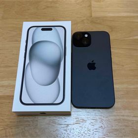 アップル(Apple)の【美品】iPhone15 128GB ブラック 90%(スマートフォン本体)