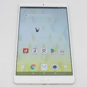 【動作確認／SIMロック解除済み】HUAWEI docomo dtab Compact d-01J 16GB ゴールド 中古品[B177T698]